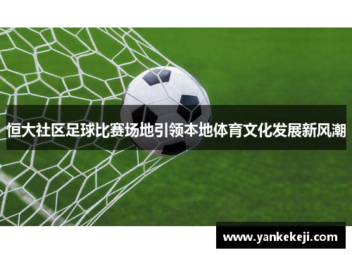 恒大社区足球比赛场地引领本地体育文化发展新风潮